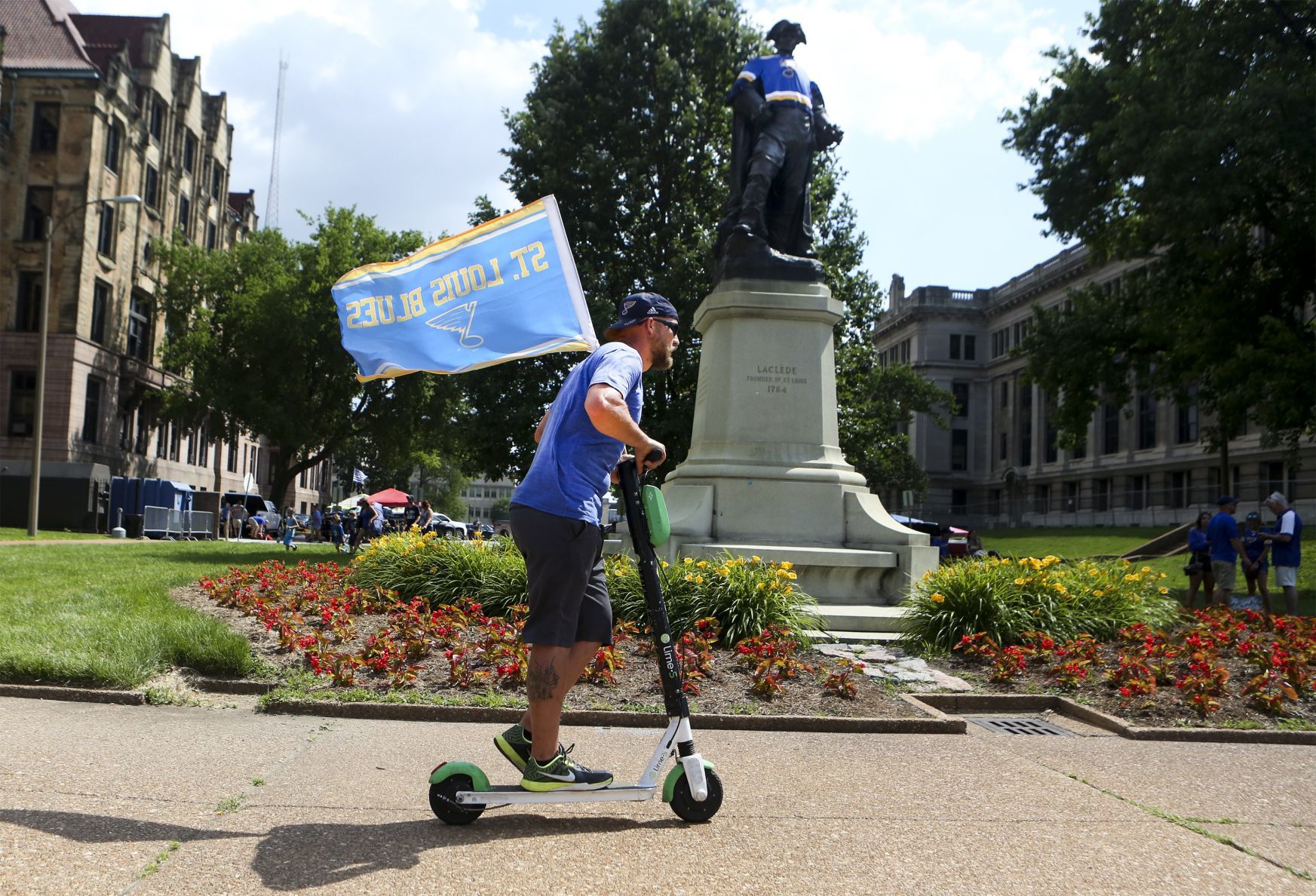 Fans arrive for Game 6 of the Stanley Cup Finals